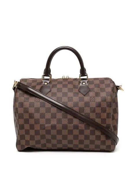 Louis Vuitton сумка Damier Azur Speedy Bandouliere 30 2012-го года