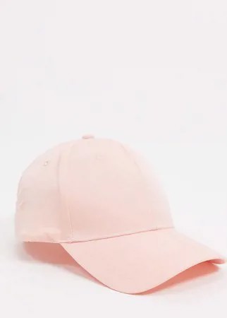 Сумеречно-розовая бейсболка ASOS DESIGN-Розовый цвет