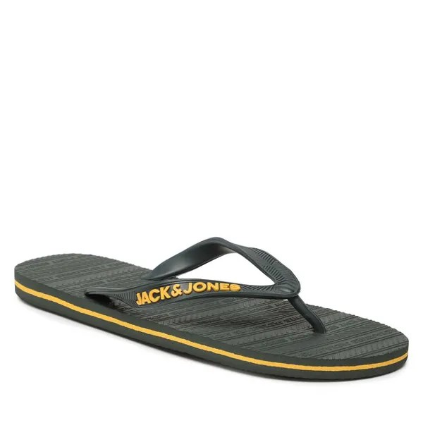 Шлепанцы Jack&Jones, зеленый
