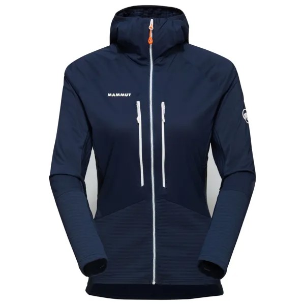 Куртка из софтшелла Mammut Women's Eiger Nordwand ML Hybrid Hooded, цвет Night