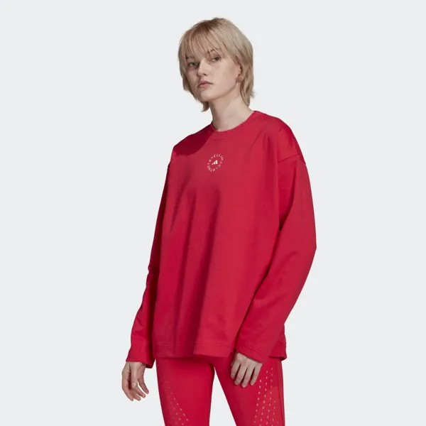 Хлопковый лонгслив adidas by Stella McCartney