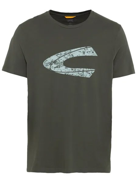 Футболка Camel Active, цвет Olive/Dark Green
