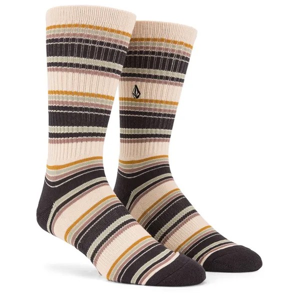 Носки Volcom Stripes Pr, бежевый