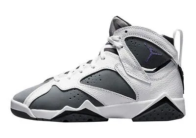 Кроссовки Jordan 7 Retro BG Flint White/Varsity Purple для больших детей (DJ2777 100)