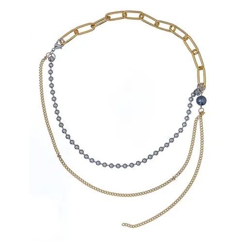 Колье Moon Paris, Ringo, цепь с бусиной, MR-23.02-027 золотистый