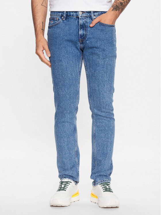 Джинсы узкого кроя Tommy Jeans, синий