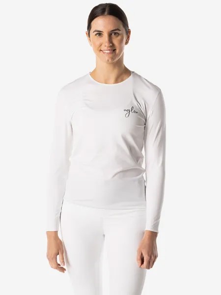 ЛОНГСЛИВ УТЕПЛЕННЫЙ ЖЕНСКИЙ WARM LONG SLEEVE TEE | WHITE, Белый