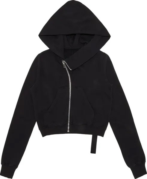 Худи Rick Owens DRKSHDW Mountain Zip 'Black', черный