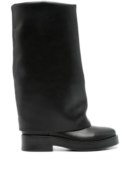 Casadei многослойные сапоги, черный