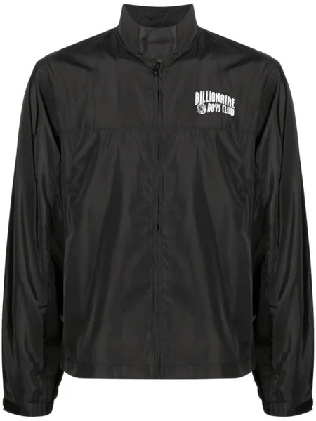 Billionaire Boys Club logo print zip-up jacket, черный