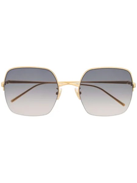 Boucheron Eyewear солнцезащитные очки с затемненными линзами