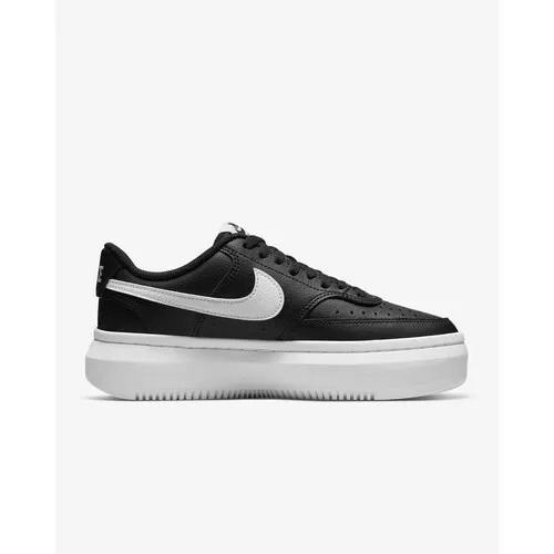 Кеды NIKE Nike Court Vision Alta Leather, размер 7 US, чёрный
