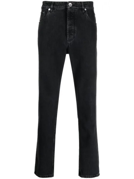 Brunello Cucinelli прямые джинсы, черный