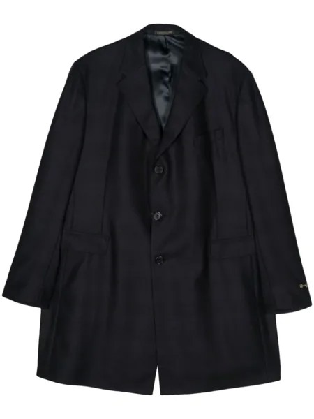 Corneliani пальто из вирджинской шерсти, черный