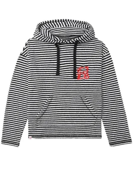 Charles Jeffrey Loverboy худи в полоску с логотипом, черный