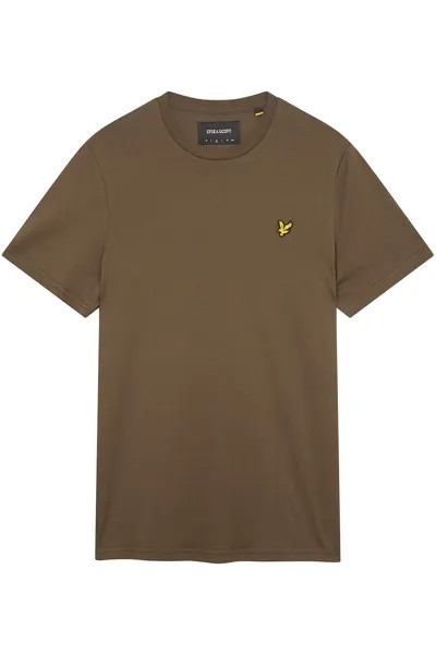 Футболка Lyle & Scott, цвет Olivgrün