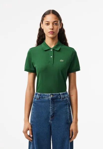 Поло Lacoste, зеленый