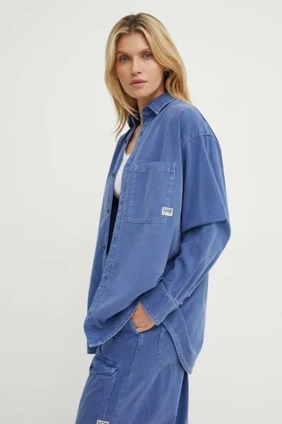 Джинсовая рубашка G-Star Raw, синий