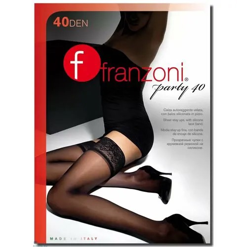 Чулки  Franzoni Party, 40 den, размер 1-2, бежевый