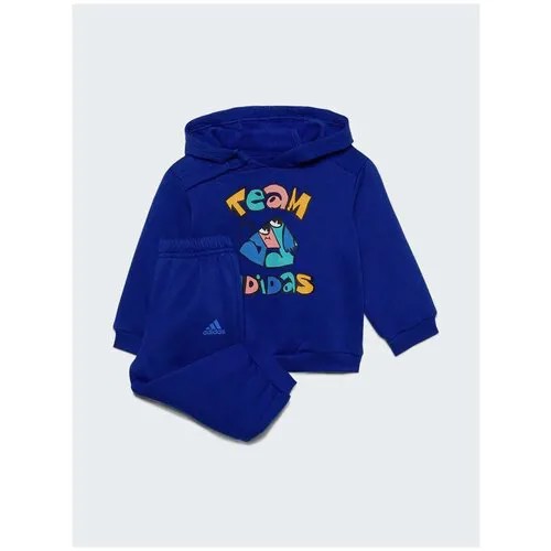 Костюм HF1973/adidas/(IOVERJOGFL)/team royal blue/62