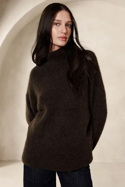 Свитер Атиена Banana Republic, коричневый
