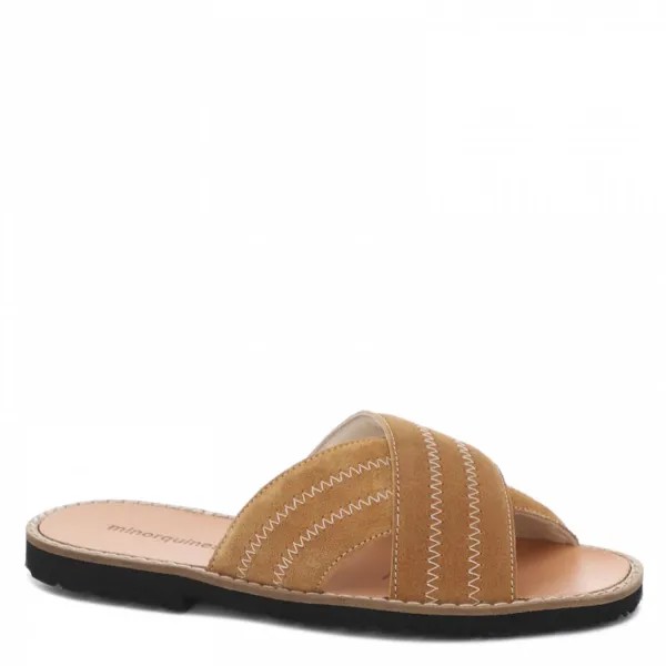 Сланцы женские Minorquines AVARCA MULE_2574309 коричневые 42 EU