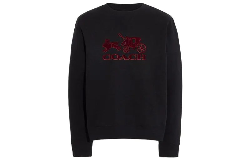 COACH Мужская толстовка, цвет Black