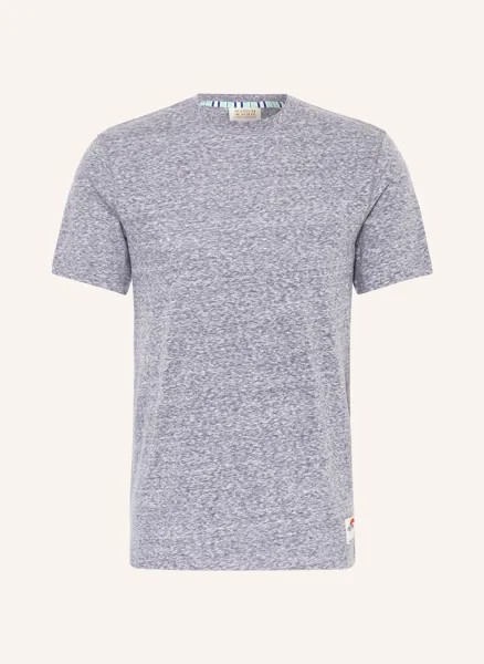 Футболка меланжевая Scotch & Soda, синий