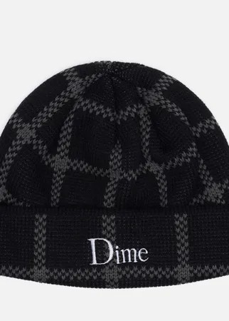 Шапка Dime Dime Classic Plaid, цвет чёрный