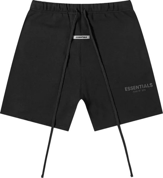 Шорты Fear of God Essentials Sweat Shorts 'Black', черный