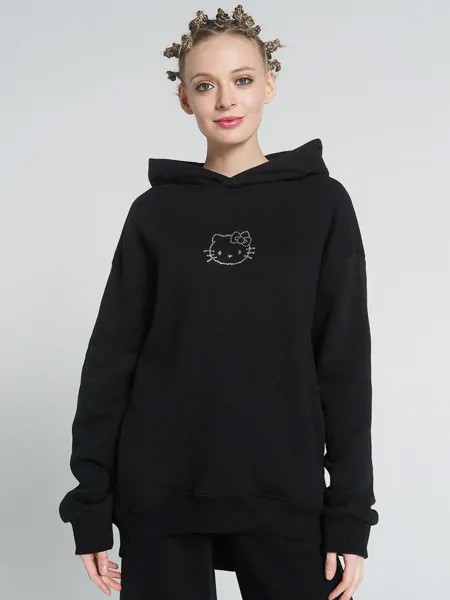 Худи ТВОЕ 85011 цв. черный р.L-XL