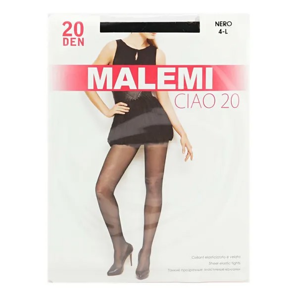 Колготки женские Malemi черные 4