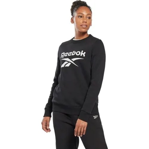 Джемпер Reebok RI BL Fleece Crew, размер 2XS, черный