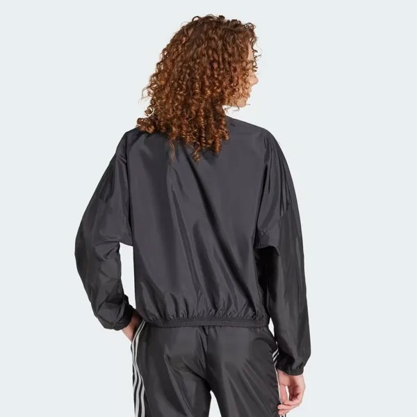 Летняя тканая спортивная куртка с 3 полосками Tiro Cut Adidas, цвет Black