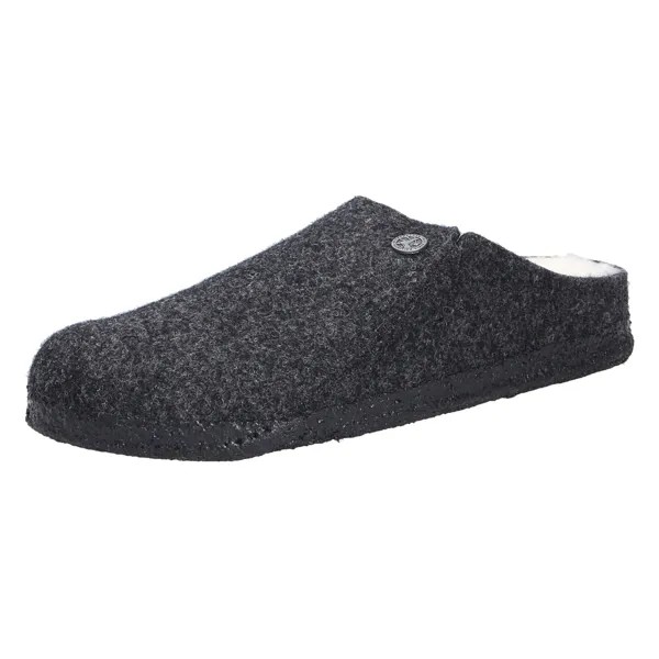 Тапочки Birkenstock Tieffußbett Pantolette, серый