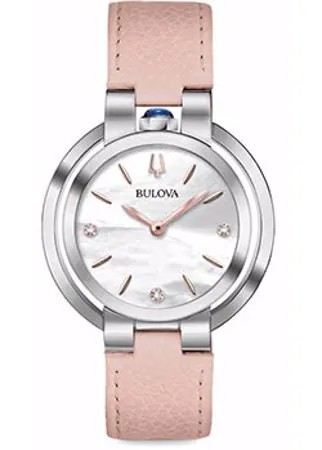 Японские наручные  женские часы Bulova 96P197. Коллекция Rubaiyat