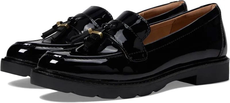 Балетки Kacey Tassel Rockport, цвет Black Patent