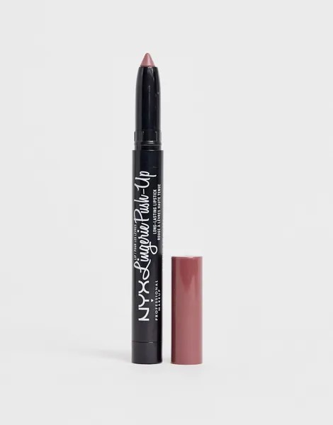 Губная помада NYX Professional Makeup Lip Lingerie Matte - Embellishment-Красный