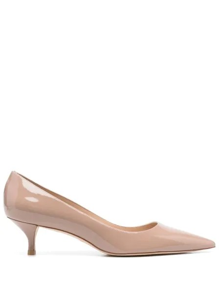 Stuart Weitzman лакированные туфли, нейтральный цвет