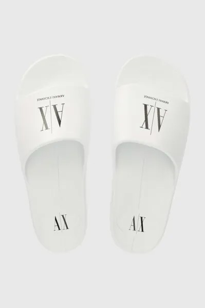 Шлепки Armani Exchange, белый
