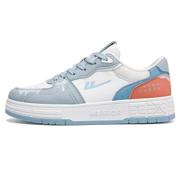Кроссовки WARRIOR Skateboarding Shoes Unisex Low-top, белый/черный