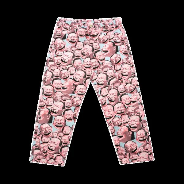 Брюки Comme Des Garçons SHIRT Comme des Garçons SHIRT Yue Minjun Graphic Print 'Pink', розовый