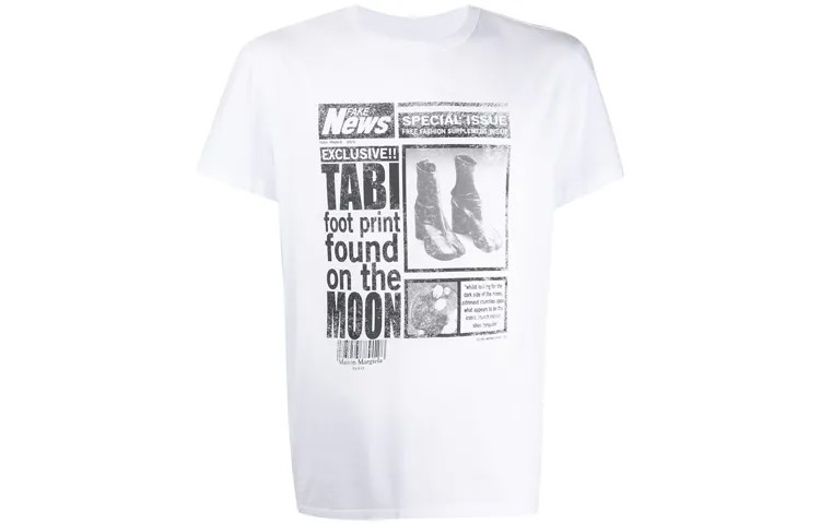 Футболка мужская белая Maison Margiela, белый