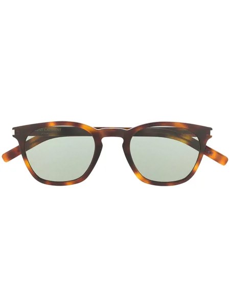 Saint Laurent Eyewear солнцезащитные очки в квадратной оправе