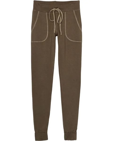 Брюки Hard Tail Slim Cloud Fleece Jogger, цвет Olive Drab