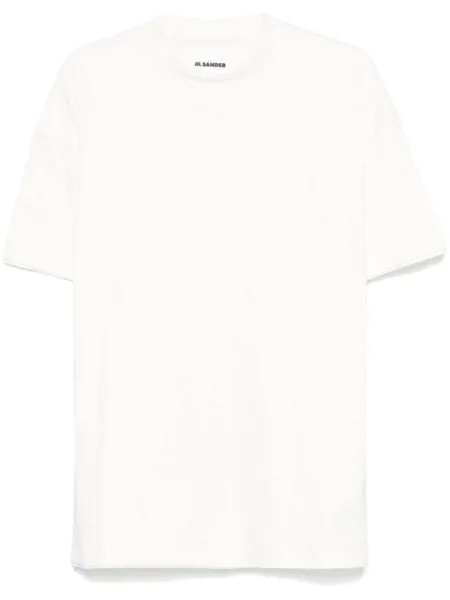Jil Sander двухслойная футболка, белый