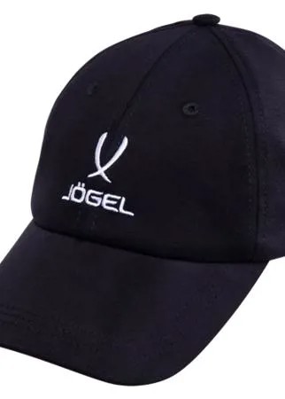 Бейсболка Jögel Essential Classic Logo Cap, черный (57-59)