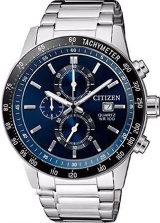 Японские наручные  мужские часы Citizen AN3600-59L. Коллекция Chronograph