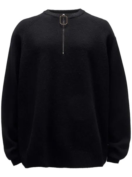 JW Anderson джемпер с рукавами-реглан, черный