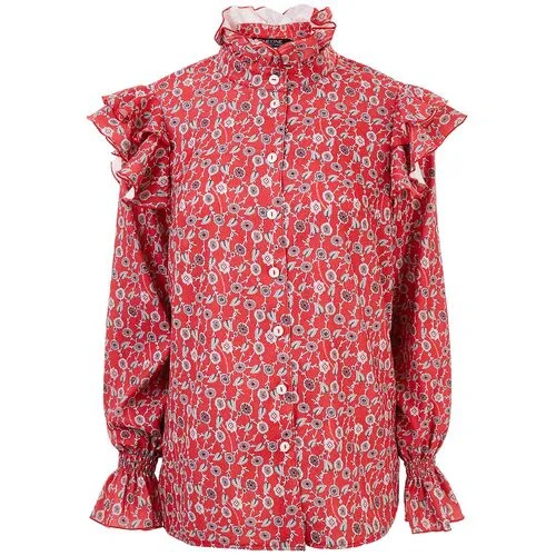 Блуза  THEONE by Svetlana Ermak, размер s, красный